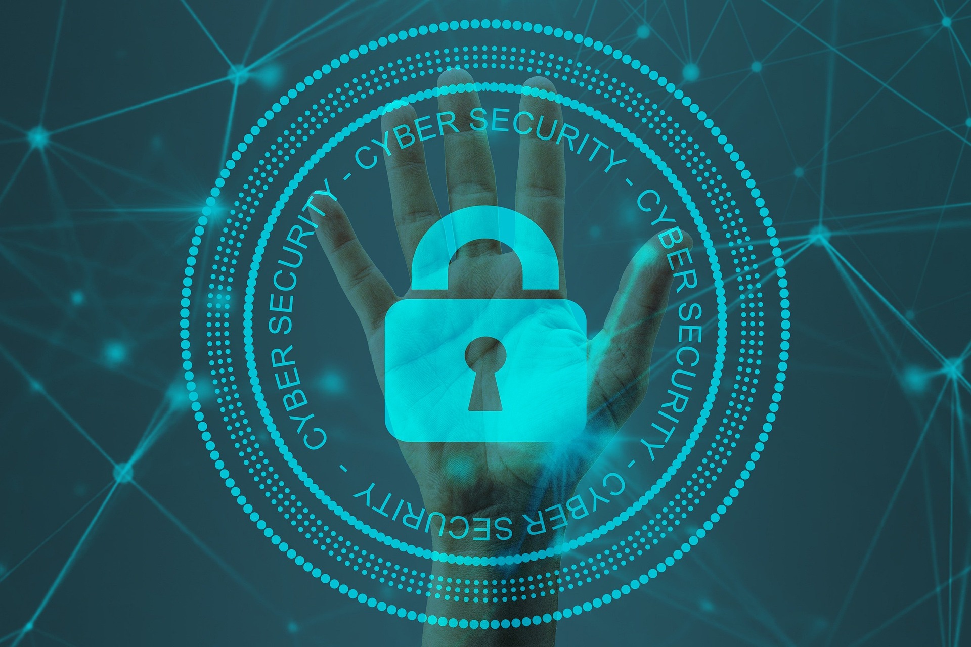 Security professional performing penetration testing